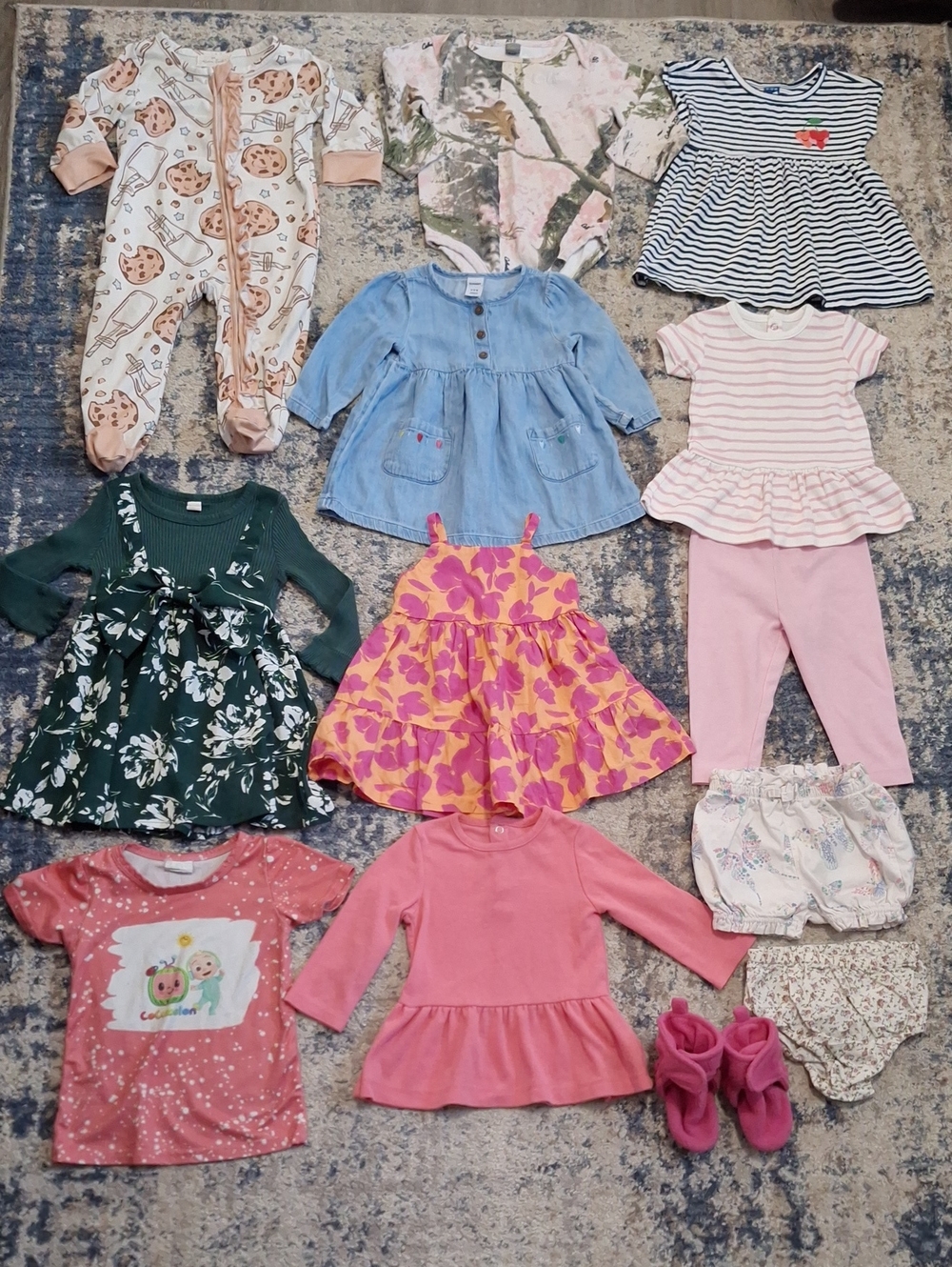 Baby Girl Clothing Bundle Size 6-12M